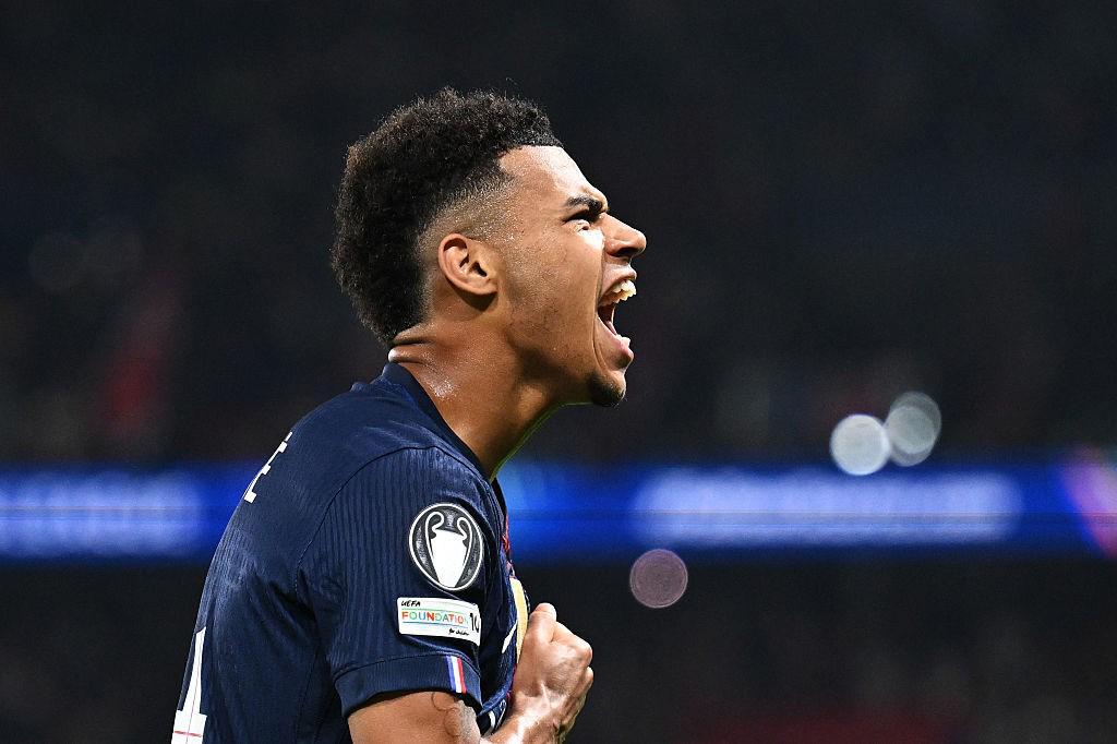 开云-杜埃巴黎生涯欧冠淘汰赛已打入7球，队史仅次于姆巴佩